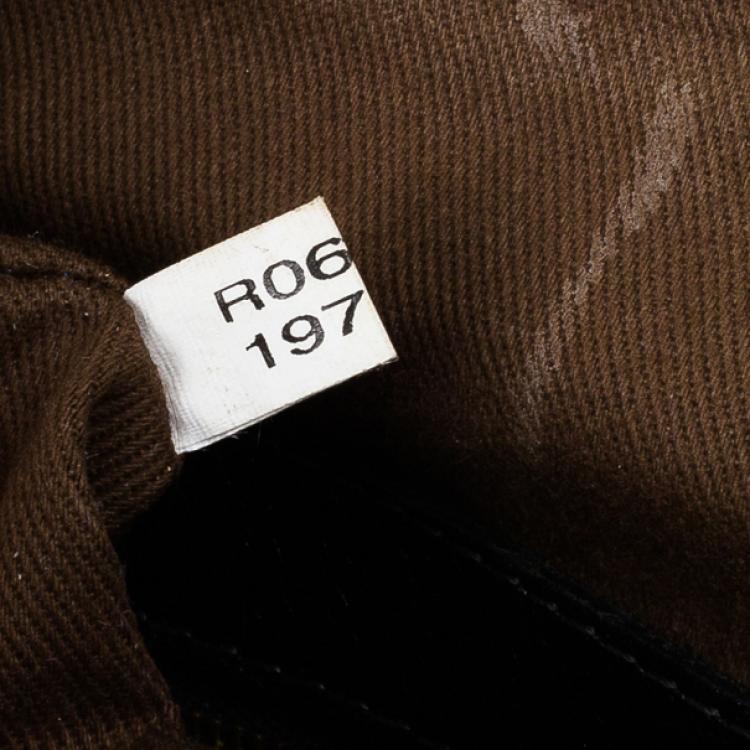 Pre Owned Marc Jacobs Black Stam Bag