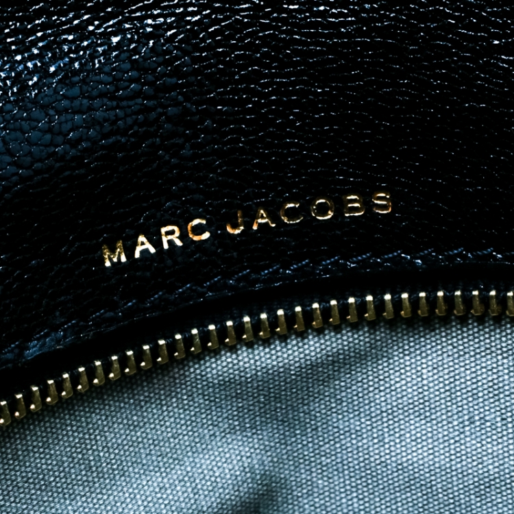 Pre Owned Marc Jacobs Black Quilted Leather Eugenie Clutch