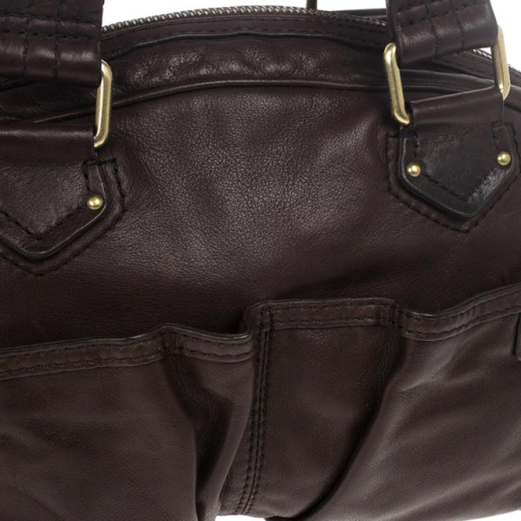 Pre Owned Marc Jacobs Totally Turnlock Bowler Bag