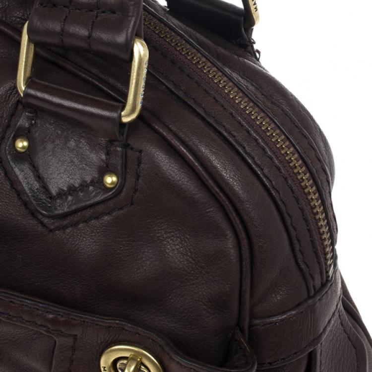 Pre Owned Marc Jacobs Totally Turnlock Bowler Bag