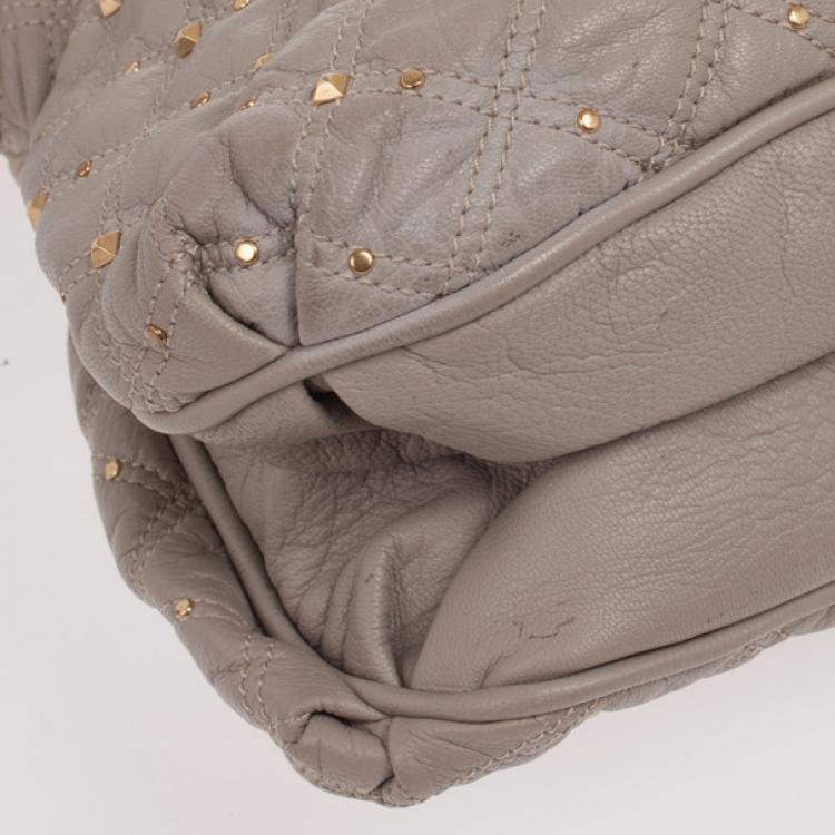 Pre Owned Marc Jacobs Stardust Cecilia Studded Satchel