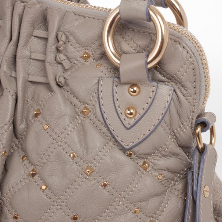 Pre Owned Marc Jacobs Stardust Cecilia Studded Satchel