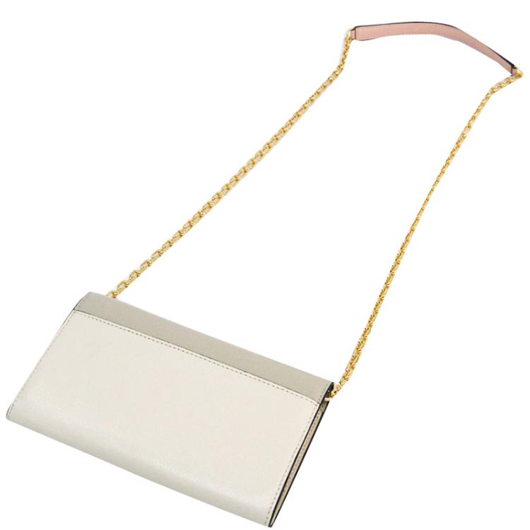 Pre Owned Marc Jacobs Gray/Ivory Leather Snapshot Crossbody Bag