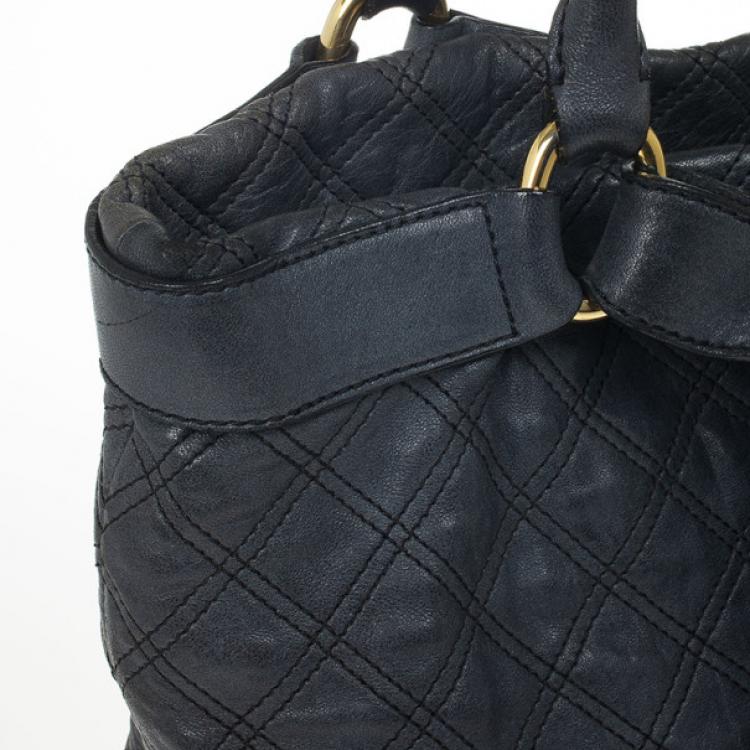 Pre Owned Marc Jacobs Casey Double Quilted Tote