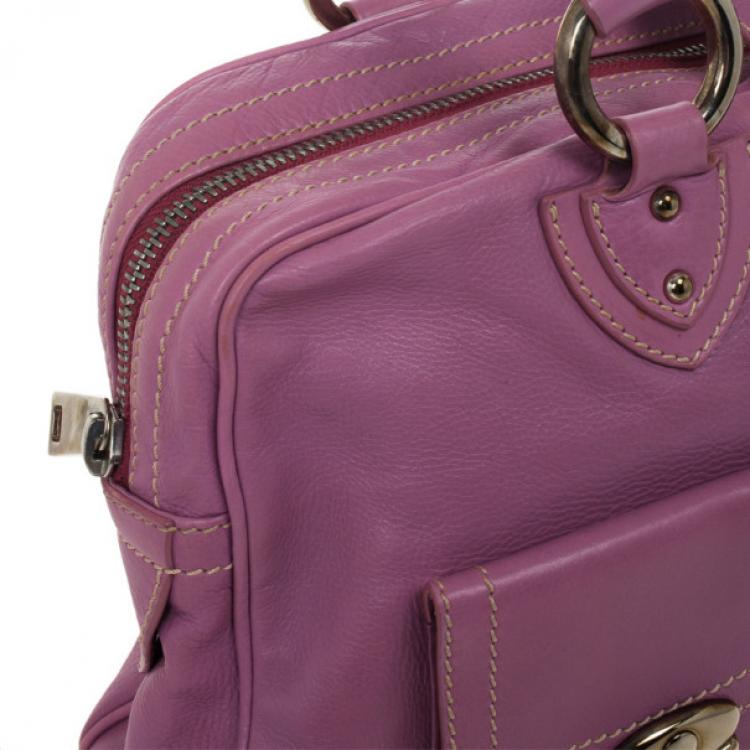 Pre Owned Marc Jacobs Pink Venetia Satchel Bag