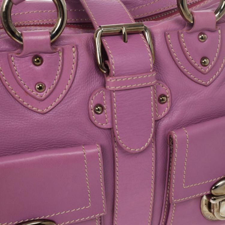 Pre Owned Marc Jacobs Pink Venetia Satchel Bag