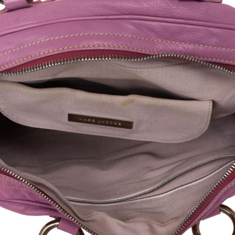 Pre Owned Marc Jacobs Pink Venetia Satchel Bag