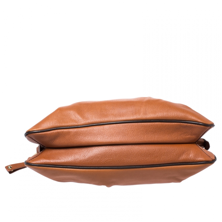 Pre Owned Marc Jacobs Tan Leather Capra Satchel
