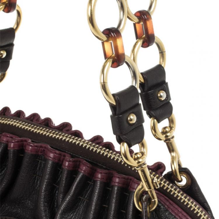 Pre Owned Marc Jacobs Black Leather Lou Bag