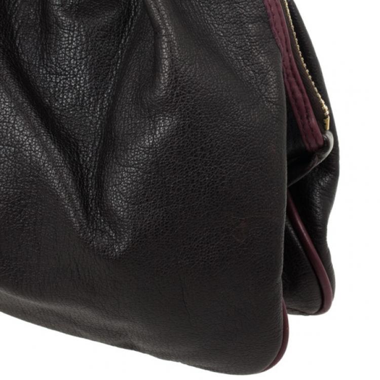 Pre Owned Marc Jacobs Black Leather Lou Bag