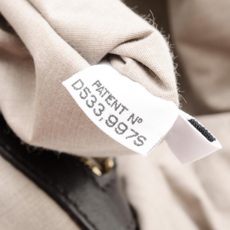 Pre Owned Marc Jacobs Black Quilted Leather Stam Satchel