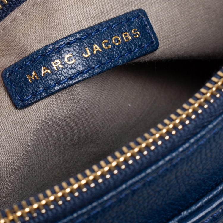 Pre Owned Marc Jacobs Blue Quilted Leather Day to Night Single Shoulder Bag