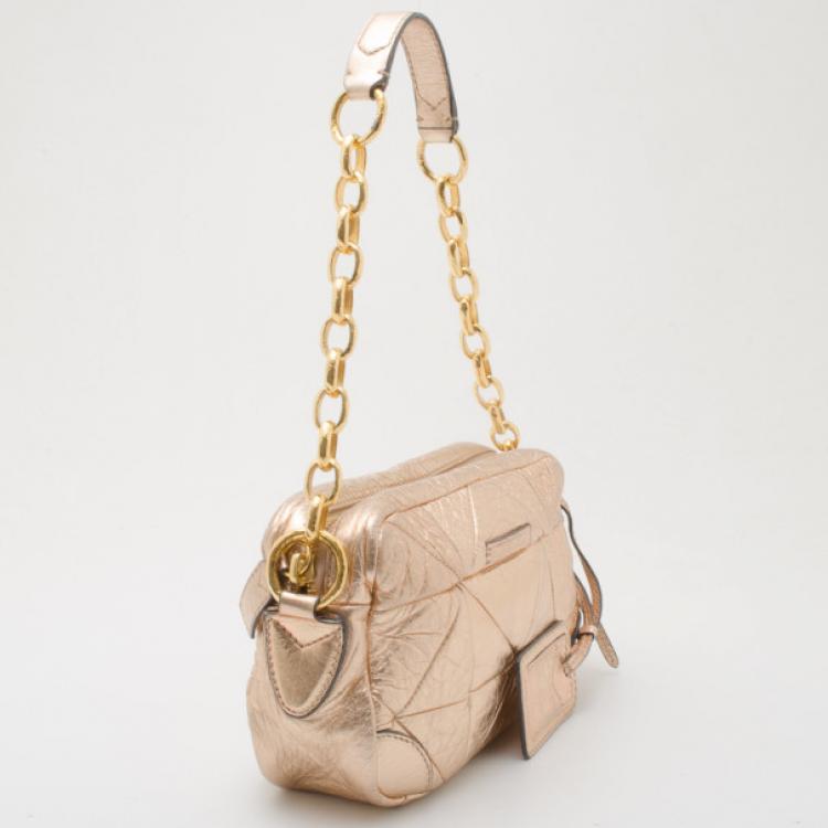 Pre Owned Marc Jacobs Patchwork Leather Raquel Shoulder Handbag