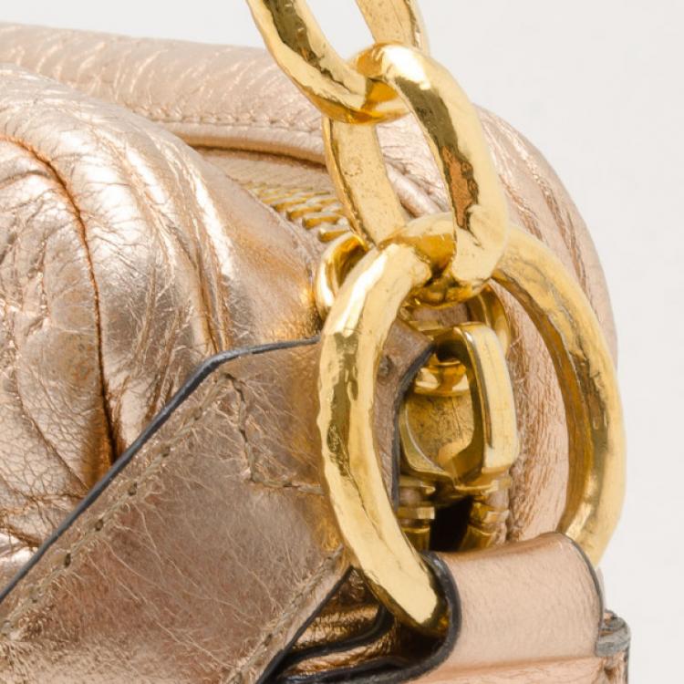 Pre Owned Marc Jacobs Patchwork Leather Raquel Shoulder Handbag