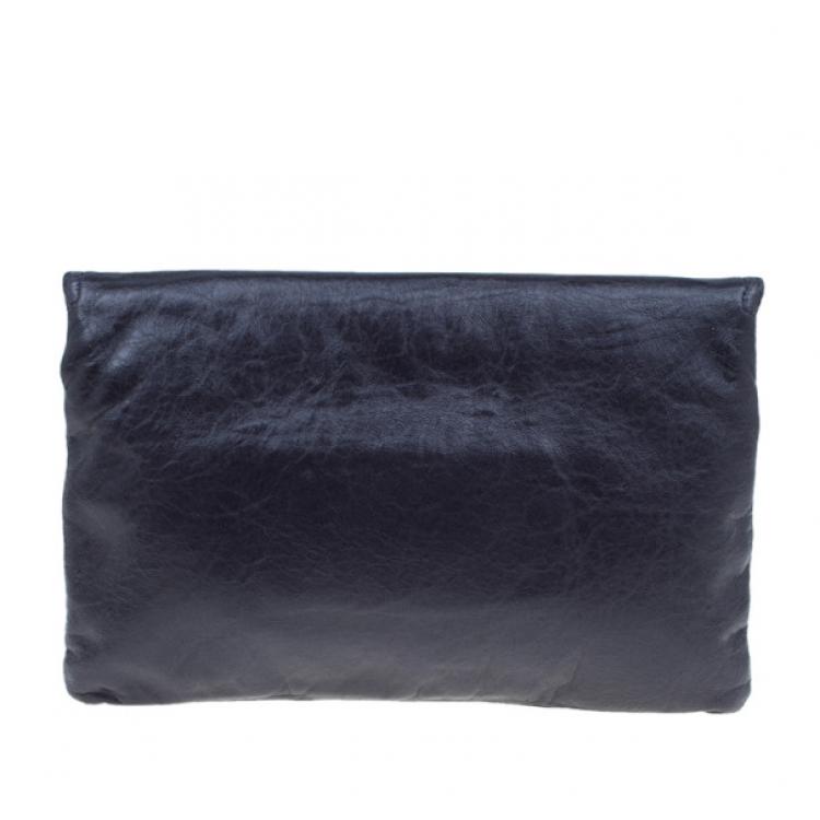 Pre Owned Marc Jacobs Dark Purple Daydream Eugenie Honeydew Clutch