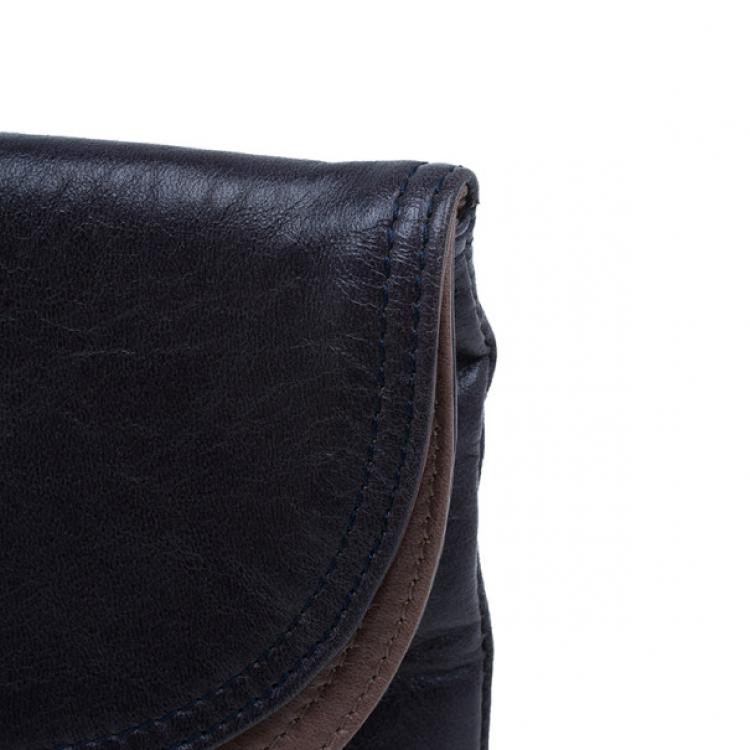 Pre Owned Marc Jacobs Dark Purple Daydream Eugenie Honeydew Clutch