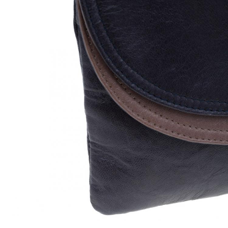 Pre Owned Marc Jacobs Dark Purple Daydream Eugenie Honeydew Clutch