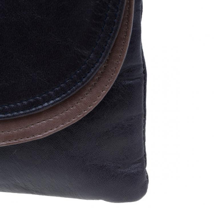 Pre Owned Marc Jacobs Dark Purple Daydream Eugenie Honeydew Clutch