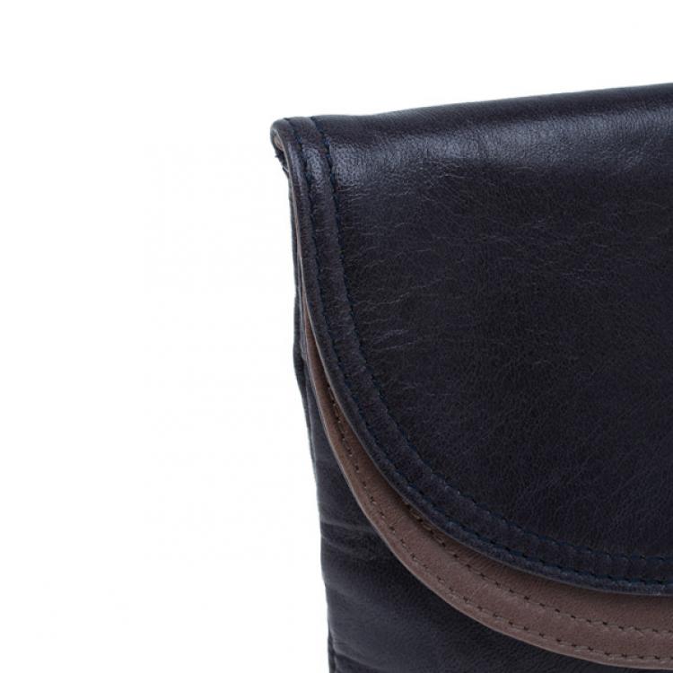 Pre Owned Marc Jacobs Dark Purple Daydream Eugenie Honeydew Clutch