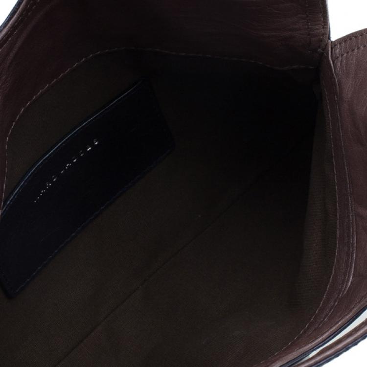 Pre Owned Marc Jacobs Dark Purple Daydream Eugenie Honeydew Clutch