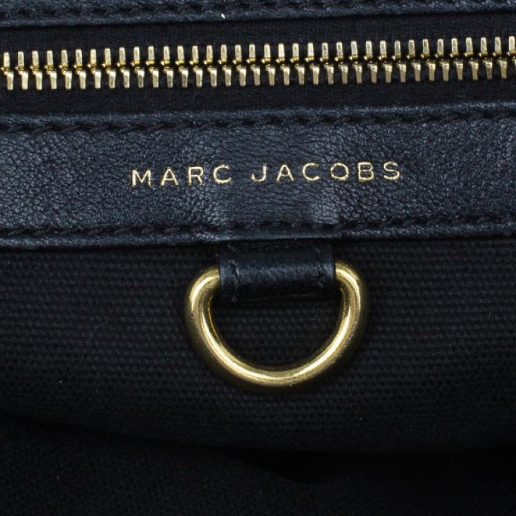 Pre Owned Marc Jacobs Black Quilted Leather Bruna Tote