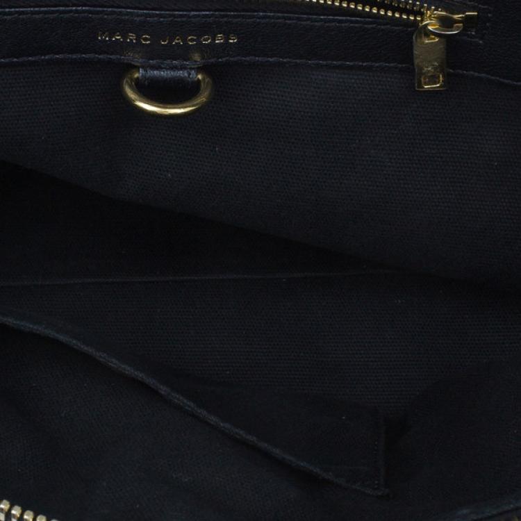 Pre Owned Marc Jacobs Black Quilted Leather Bruna Tote