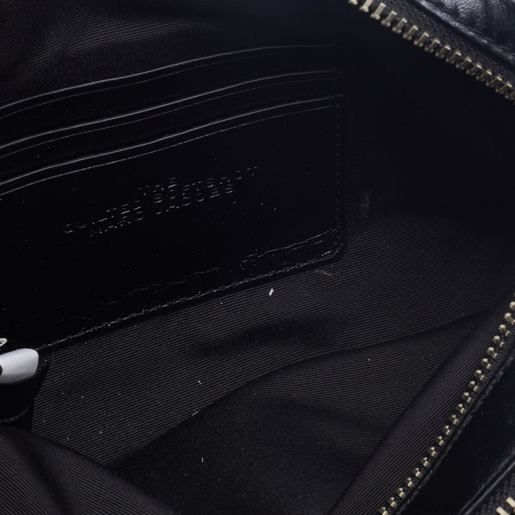 Pre Owned Marc Jacobs Black Quilted Leather Softshot Crossbody Bag