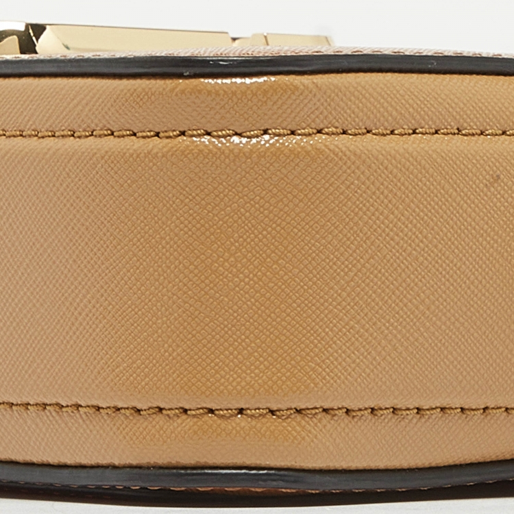 مملوكة مسبقًا Marc Jacobs Multicolor Patent Leather Snapshot Camera Crossbody Bag