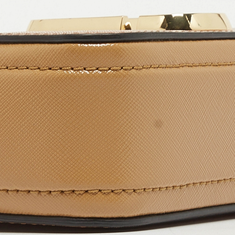 مملوكة مسبقًا Marc Jacobs Multicolor Patent Leather Snapshot Camera Crossbody Bag