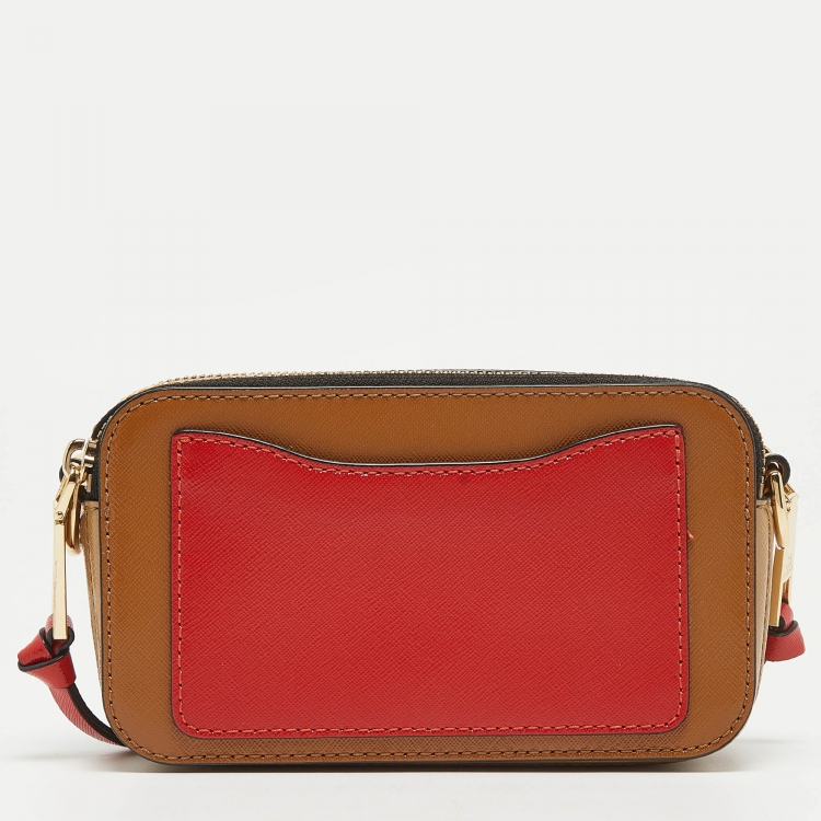 مملوكة مسبقًا Marc Jacobs Multicolor Patent Leather Snapshot Camera Crossbody Bag