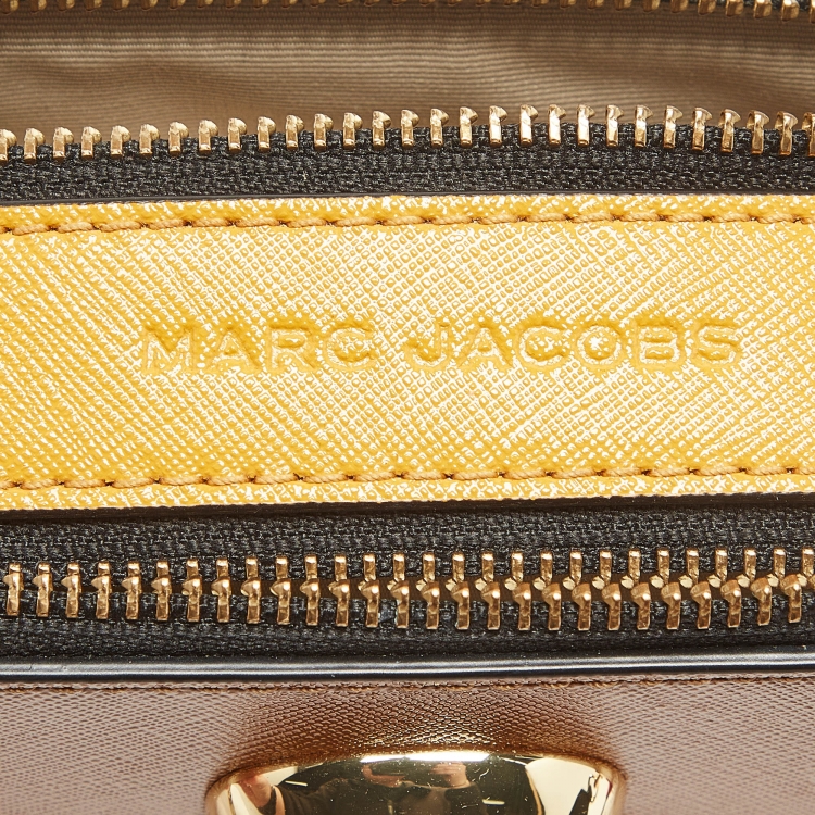 مملوكة مسبقًا Marc Jacobs Multicolor Patent Leather Snapshot Camera Crossbody Bag