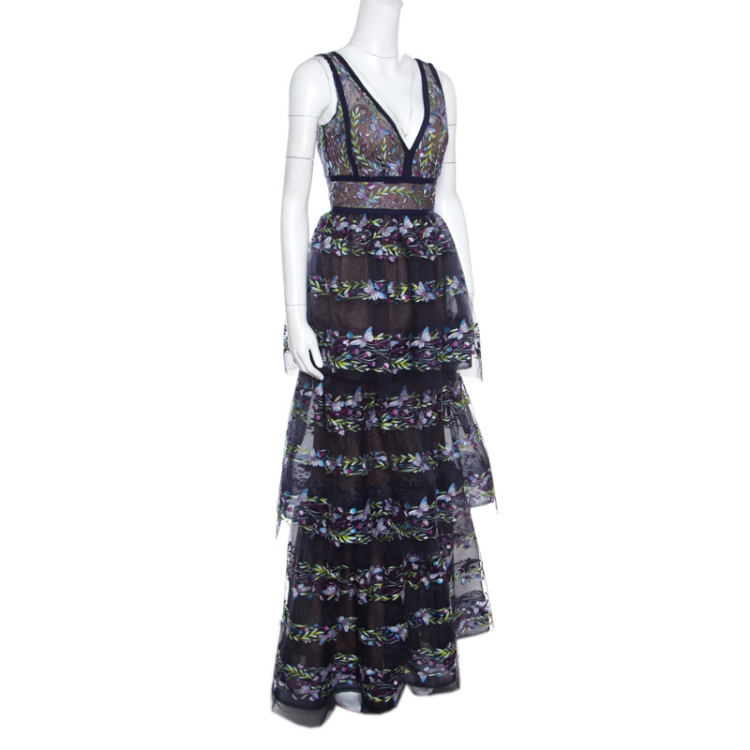 Marchesa butterfly clearance dress