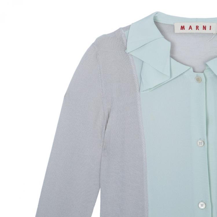 Pre Owned Marni Cashmere Silk Top S