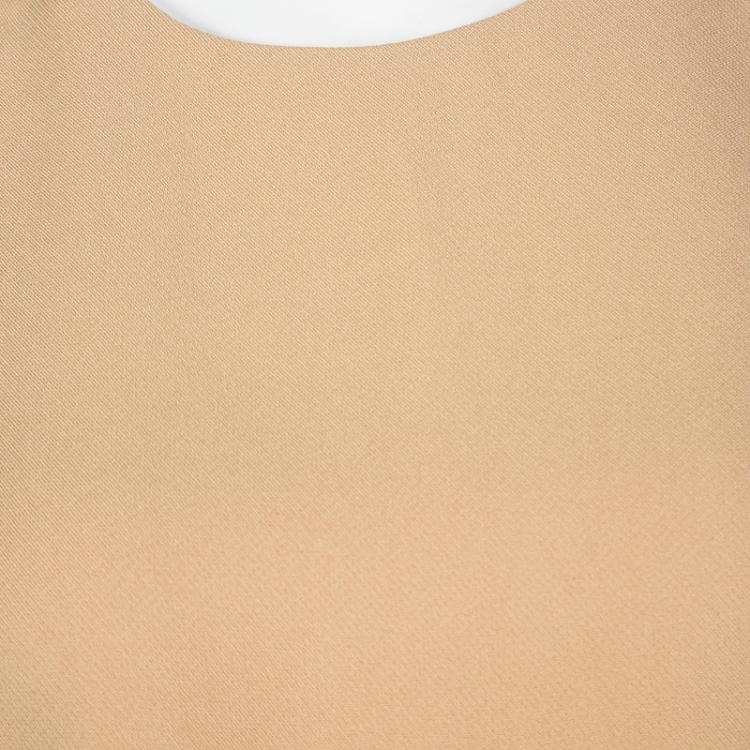 مملوكة مسبقًا Marni Pale Orange Box Pleat Detail Sleeveless Dress S
