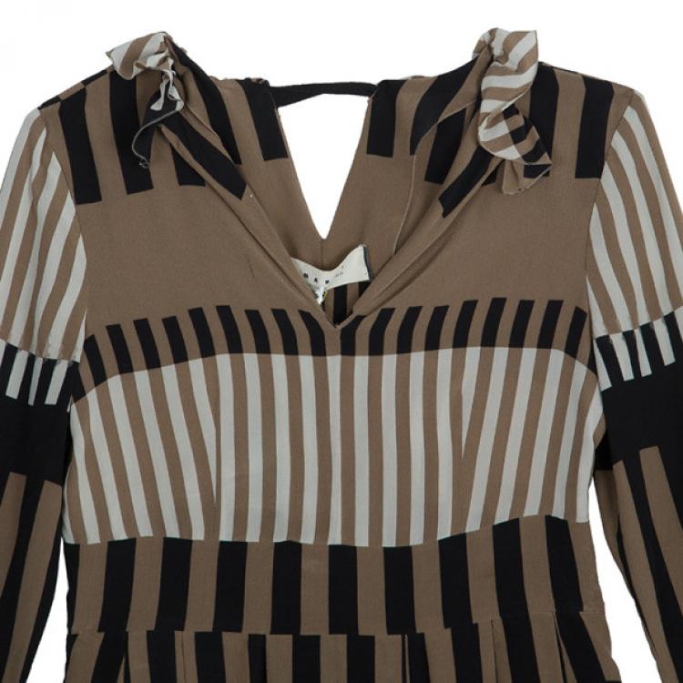 Pre Owned Marni Geometric Print Top S