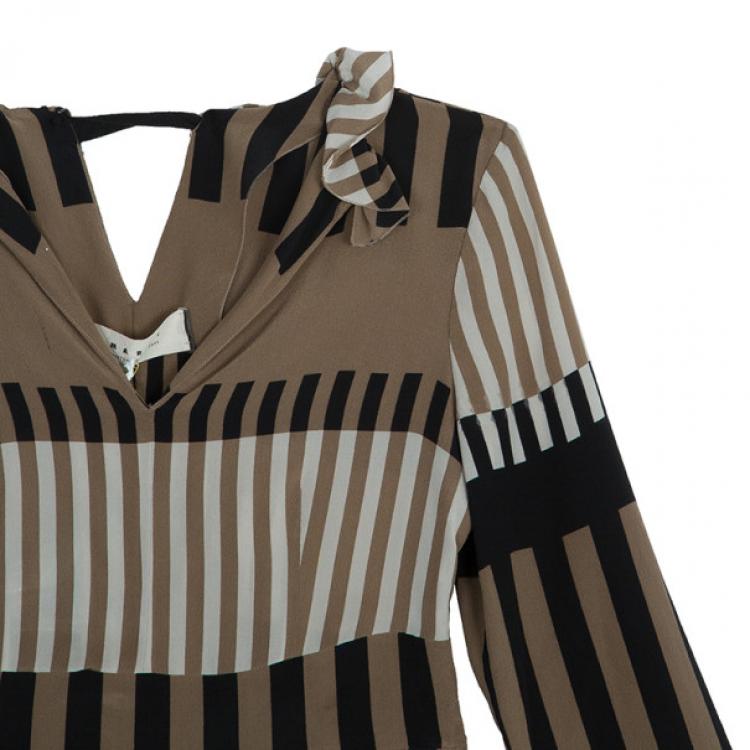 Pre Owned Marni Geometric Print Top S