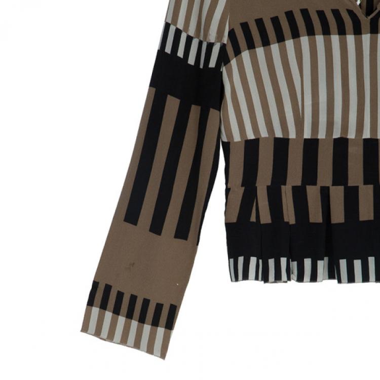 Pre Owned Marni Geometric Print Top S