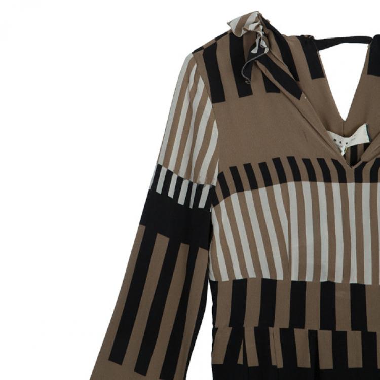 Pre Owned Marni Geometric Print Top S