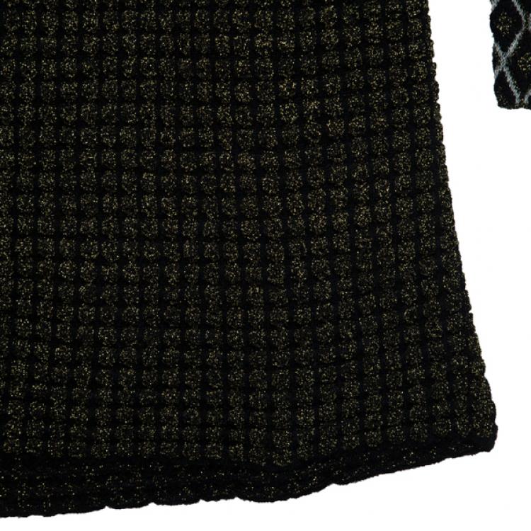 Pre Owned Marni Black Long Knit Cardigan M