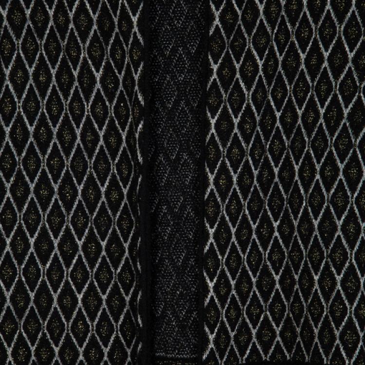 Pre Owned Marni Black Long Knit Cardigan M