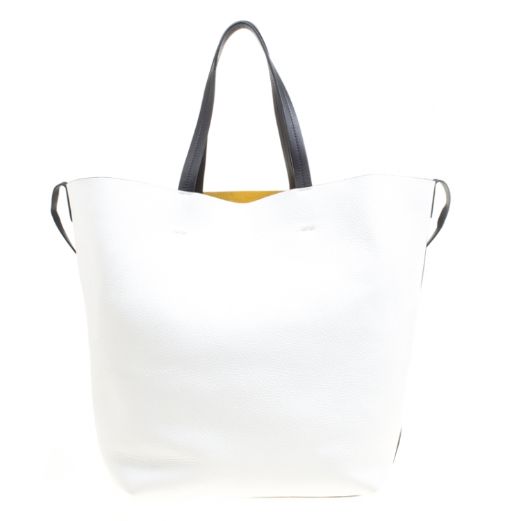 Pre Owned Marni Multicolor Leather Medium Hexagonal Trunk Shopper Tote