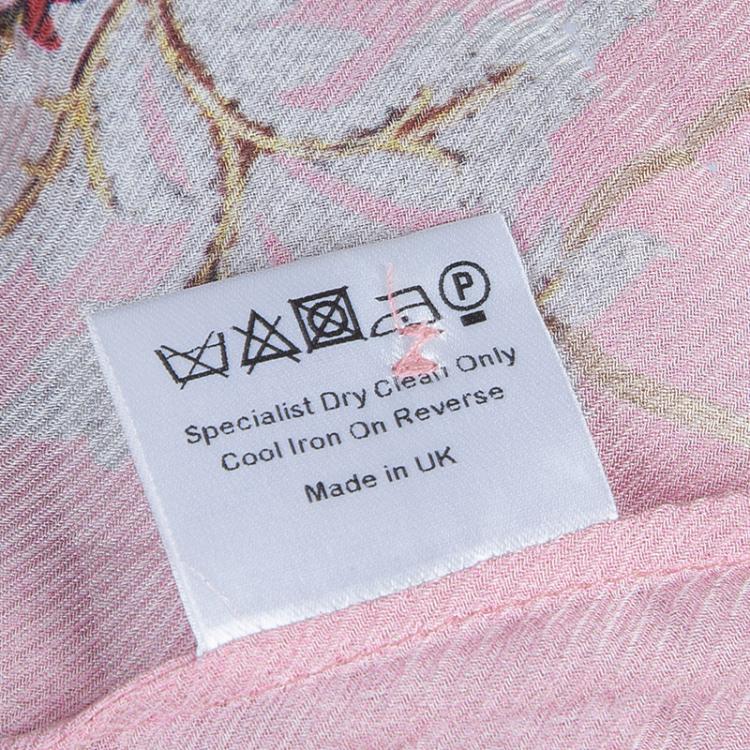 Pre Owned Mary Katrantzou Pink Eve Printed Dress S
