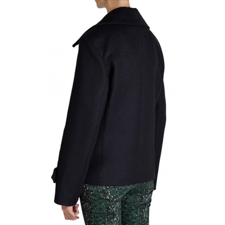 Pre Owned Mary Katrantzou Black Didicon Short Coat S