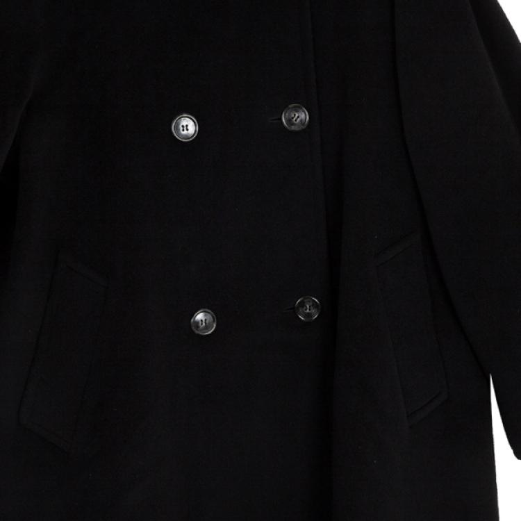 Pre Owned Max Mara Wool Trench Coat M
