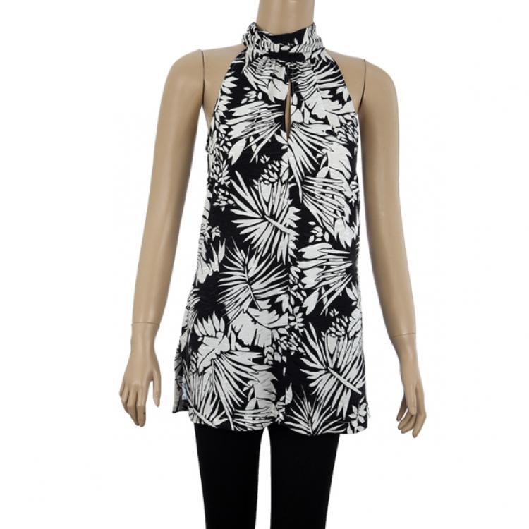 Pre Owned Max Mara Barbano Halterneck Top S