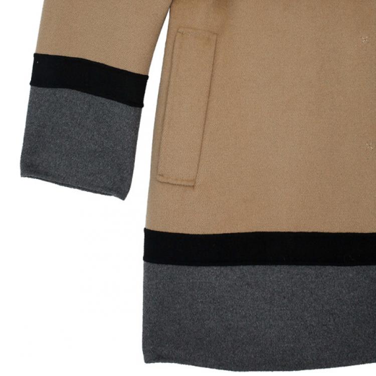 Pre Owned MaxMara Studio Block Color Coat M