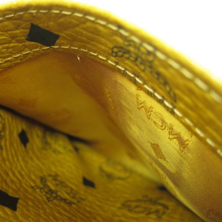 Pre Owned MCM Brown Conyac Visetos Tote