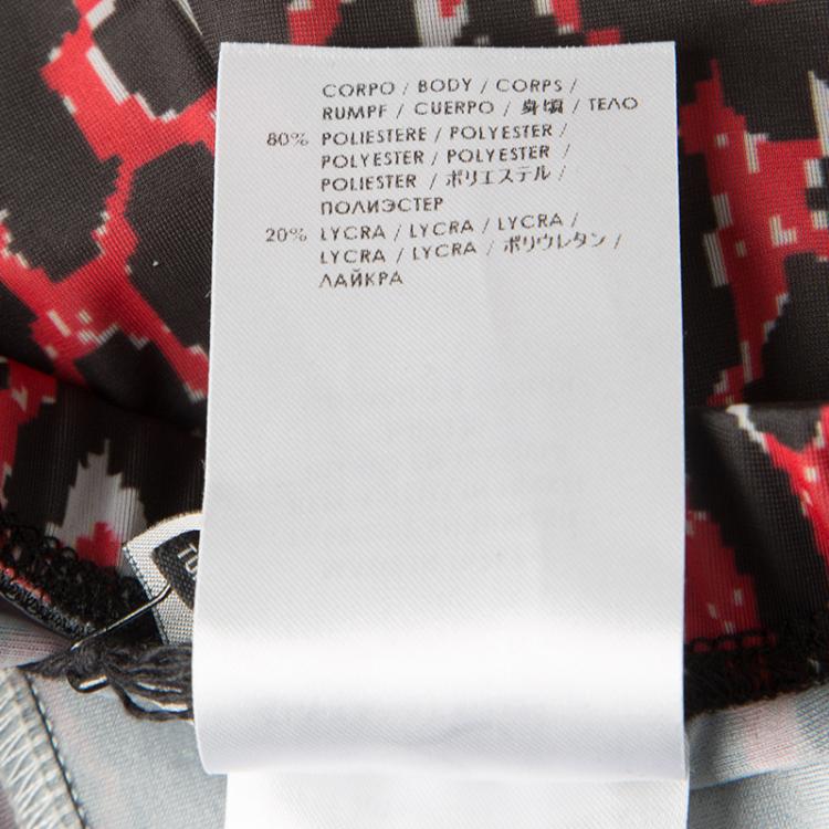 Pre Owned MCQ by Alexander McQueen Multicolor Pixelated Leopard Print Leggings S