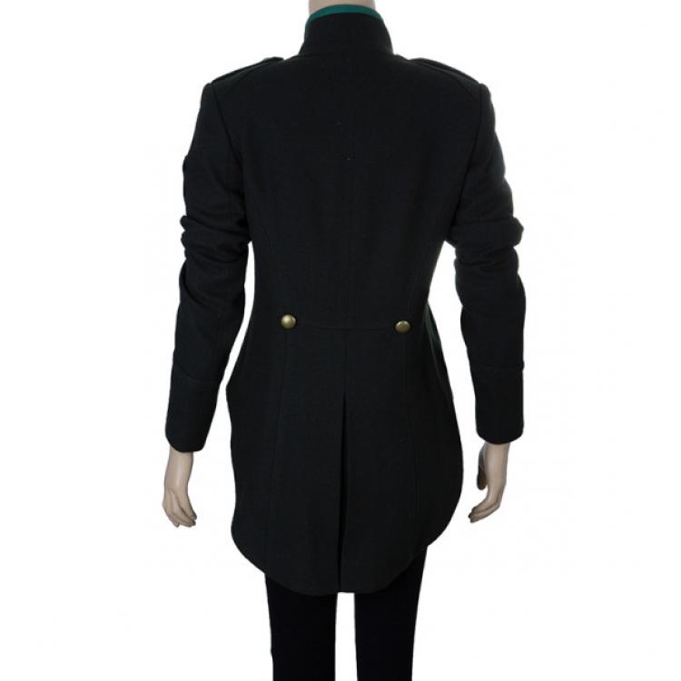 Pre Owned McQ by Alexander McQueen Military Style Tailcoat M