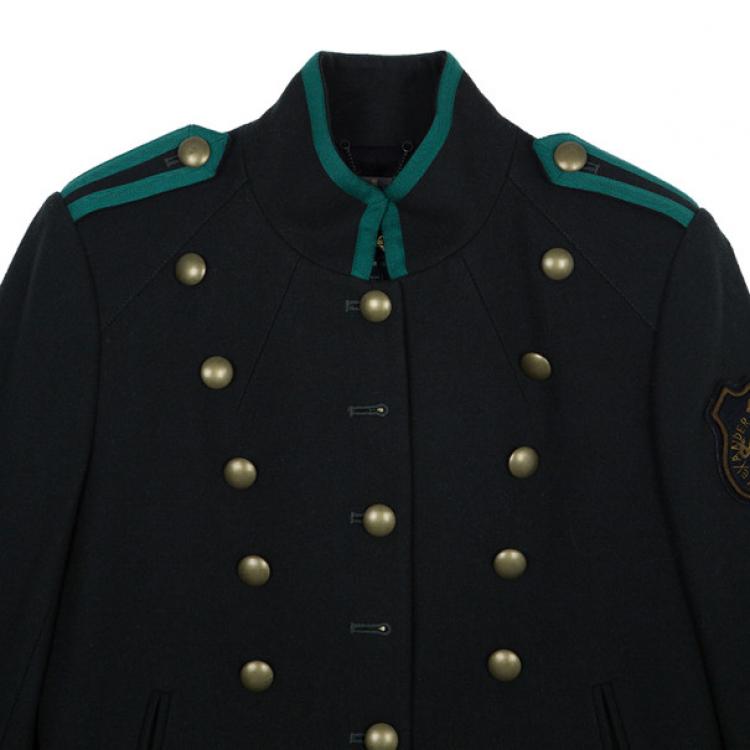 Pre Owned McQ by Alexander McQueen Military Style Tailcoat M